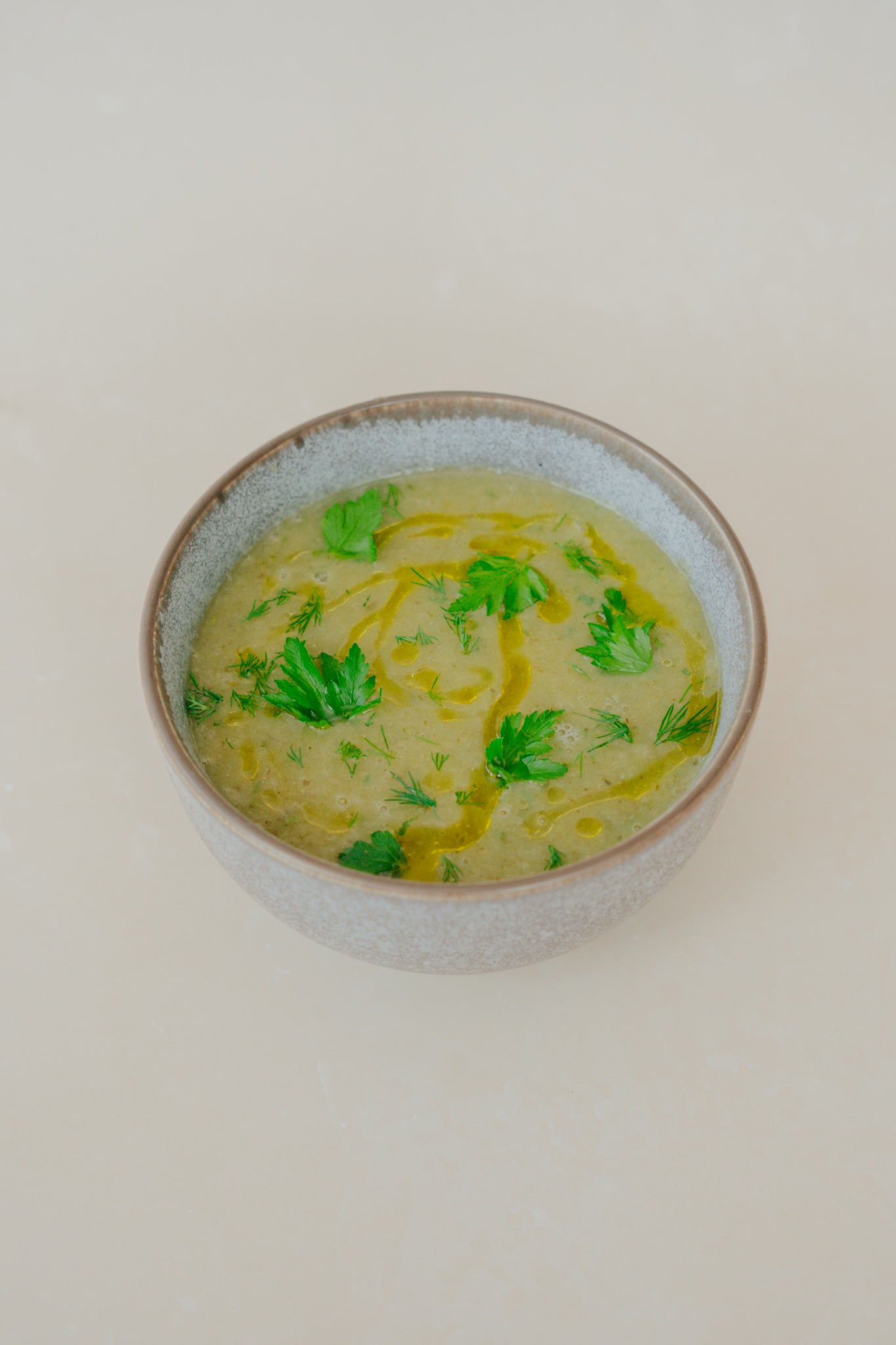 Celery & Herbed Potato Soup