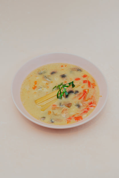 Coconut Lemongrass Rice Soup