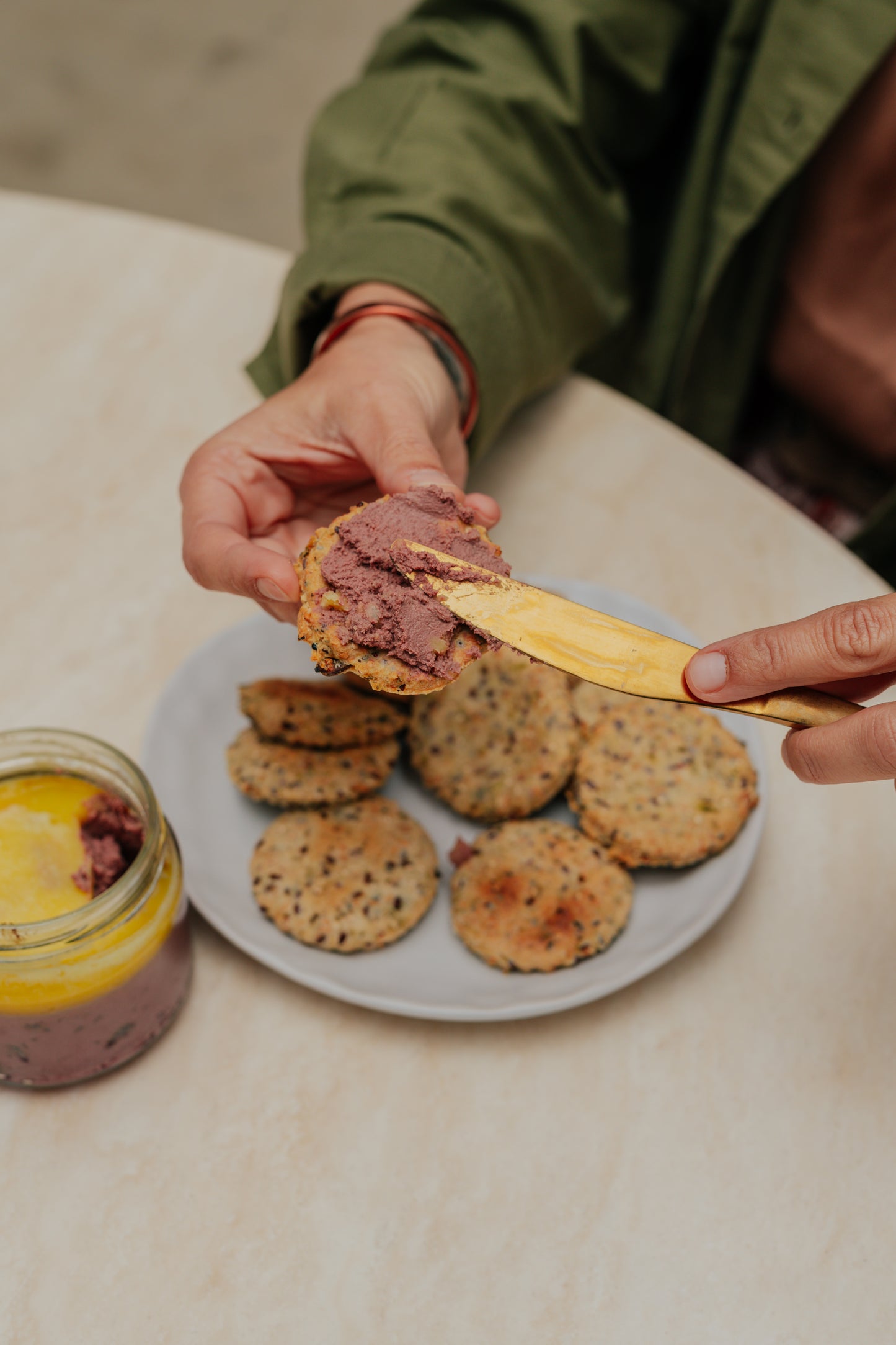 Organic Chicken Liver Paté with GF Seed Crackers
